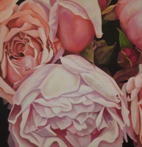 ROSES FLORAL PAINTING