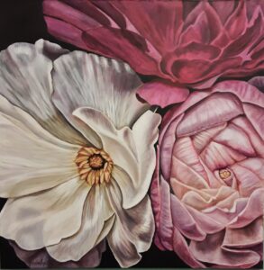 Large Floral painting